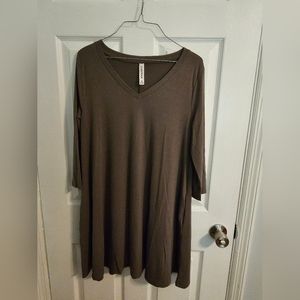 Zenana premium swing dress